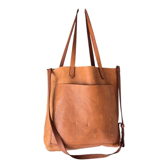 Madewell Handbags - Madewell Brown Leather Tote
